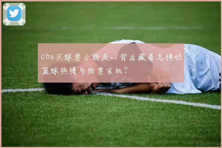 cba买球票小朋友，背后藏着怎样的篮球热情与购票玄机？